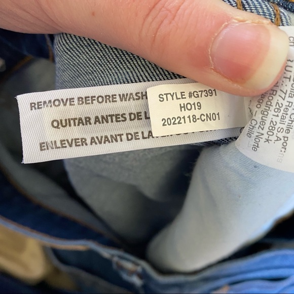 Madewell 10" High Rise Denim Skinny Jeans - Picture 6 of 9